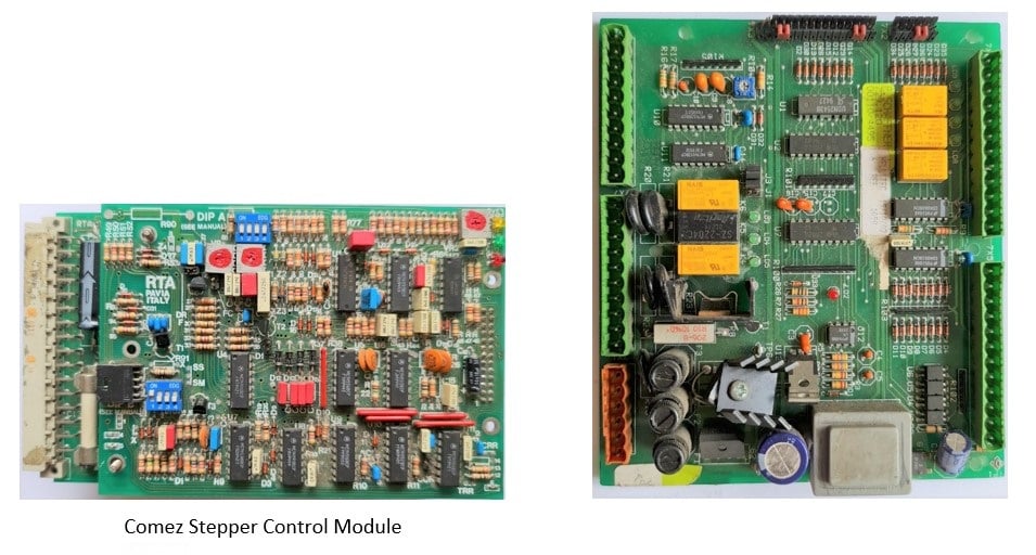 Comez Stepper Control Module; Industrial Circuit Board
