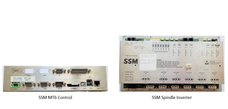 SSM MT6 Control; SSM Spindle Inverter