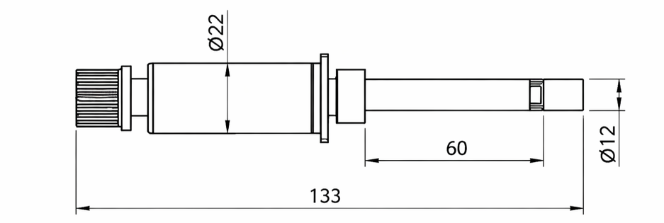 Original dimensional drawing for TSP-34 Rieter Scragg Friction Unit Spindle