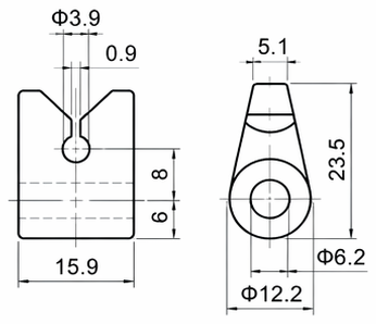 Technical drawing and dimensions for TSP 83228-00