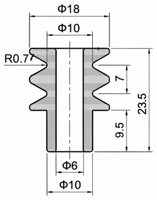 Technical drawing and dimensions for TSP 76285-00