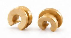 Bhagat: Double Flange Cut Eyelet Guide, Titania