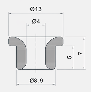 Technical drawing and dimensions for TSP 68905-40