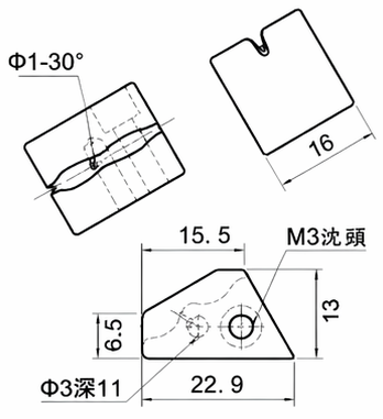 Technical drawing and dimensions for TSP 83442-R0