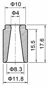 Technical drawing and dimensions for TSP 76016-00