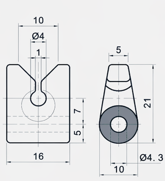 Technical drawing and dimensions for TSP 83079-00