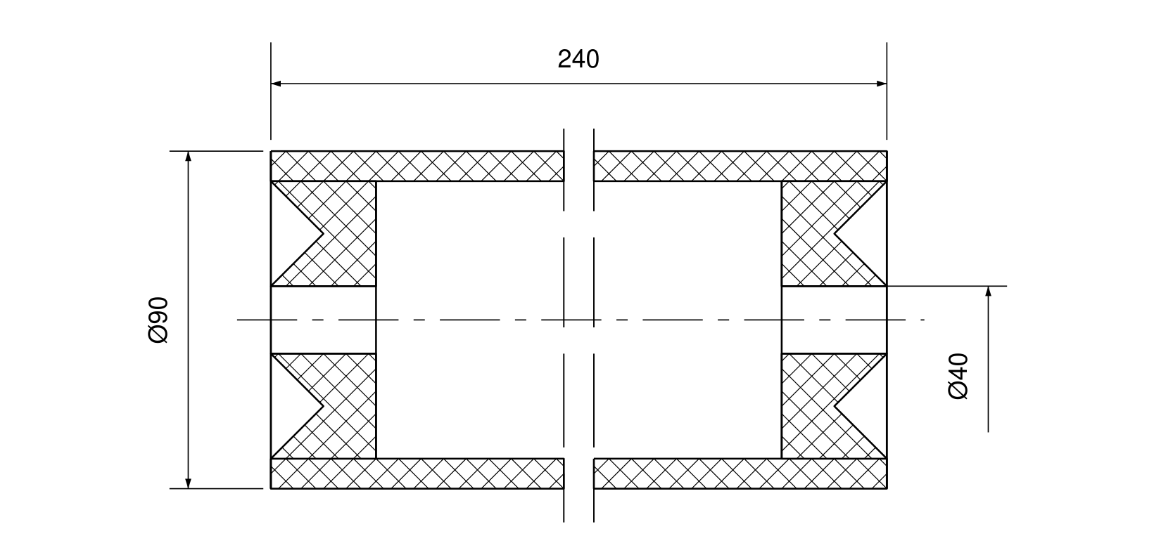 Barmag FK5 dimensional drawing