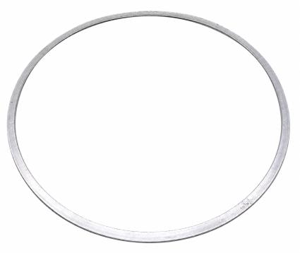 Circular aluminium sealing gasket