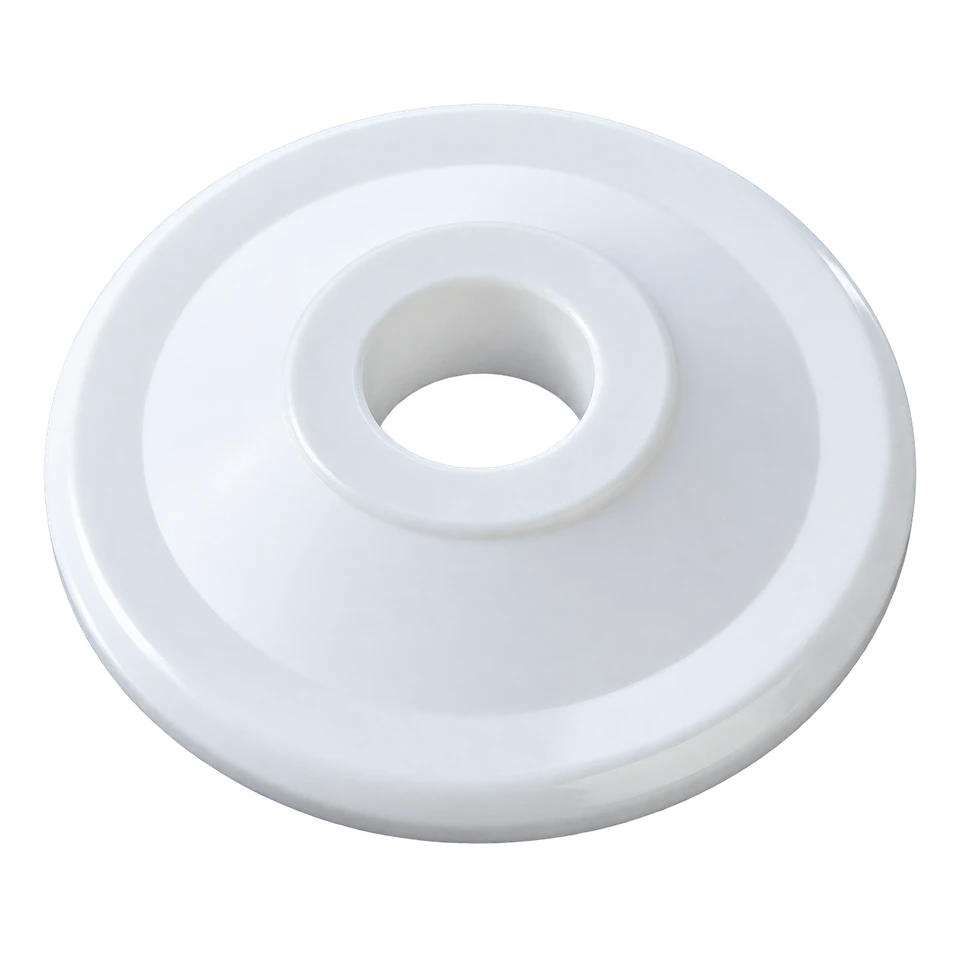 Ceramic profiled guide disc