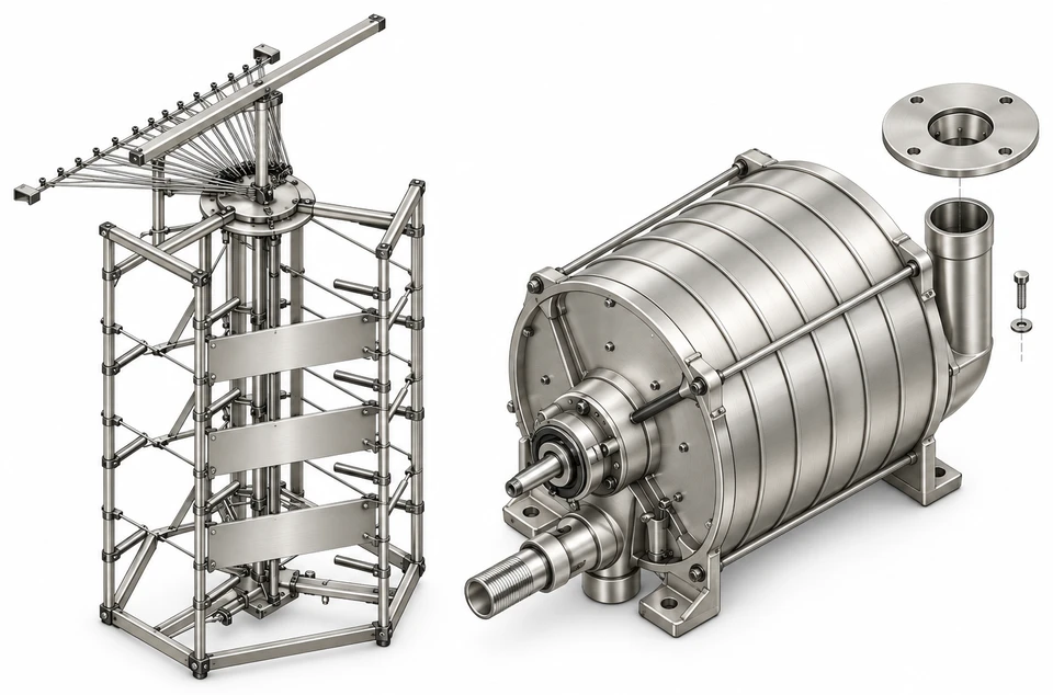 Aalidhra creel and yarn suction assemblies