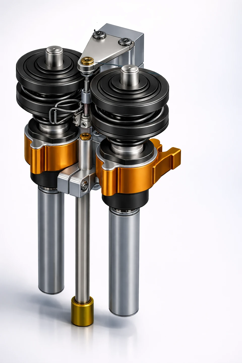 Illustration of the TSP modified pin twister assembly and its guide arrangement
