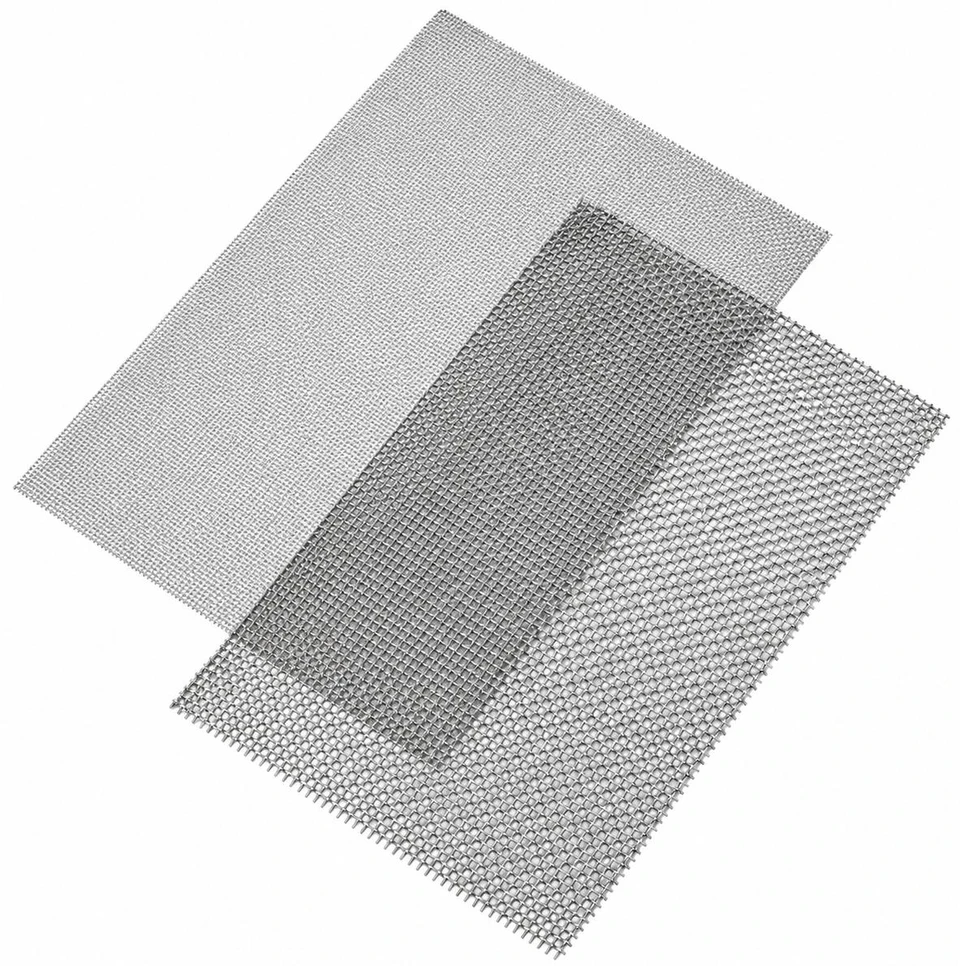 Representative woven wire mesh sheets