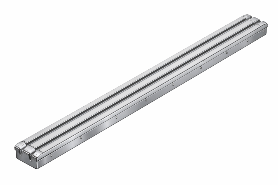 Electrical contact heater plate with two parallel yarn tracks